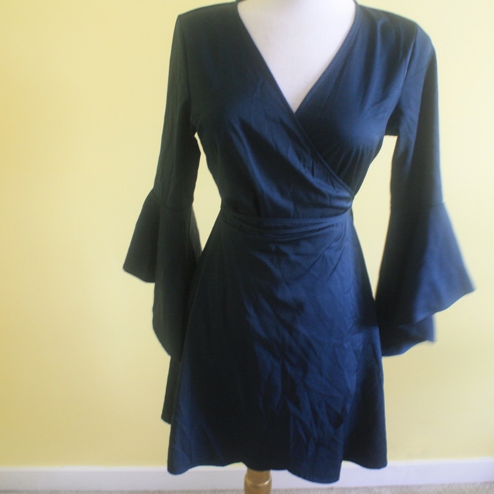 Elegant Vintage Boutique Wrap Dress